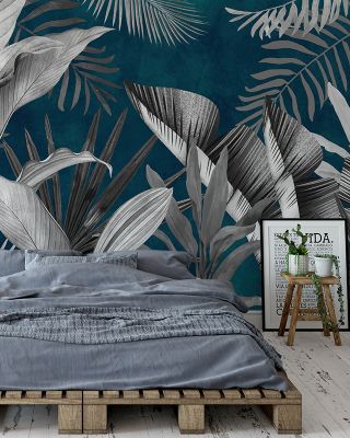 Endless Spring Plants Abstract Wallpaper