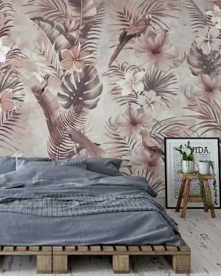 Exotic Vibes Tropical Wallpaper