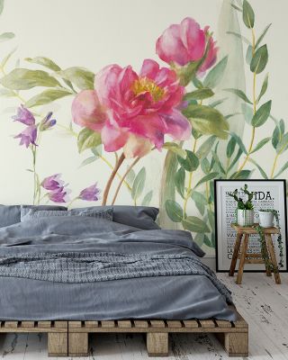 Flourish I Abstract Wallpaper