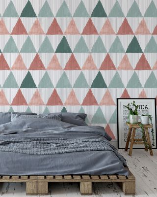 Ikat Pattern IV Abstract Wallpaper