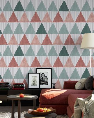 Ikat Pattern IV Abstract Wallpaper