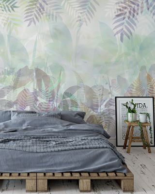 Liquid Tropic Light Abstract Wallpaper