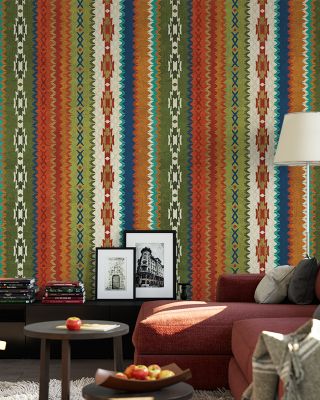 Mexican Fiesta VIII Abstract Wallpaper