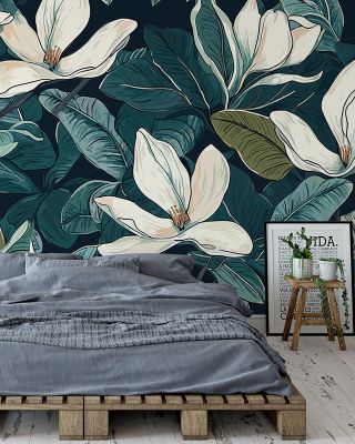 Nature by Hand Abstract Wallpaper