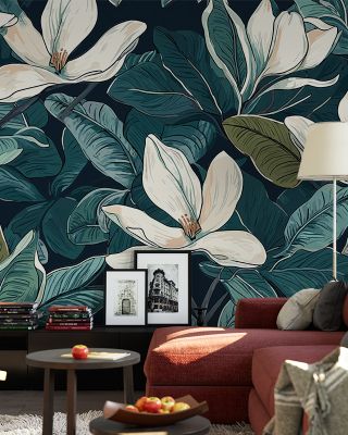 Nature by Hand Abstract Wallpaper