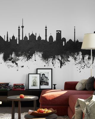 New Delhi India Skyline Scenic Wallpaper
