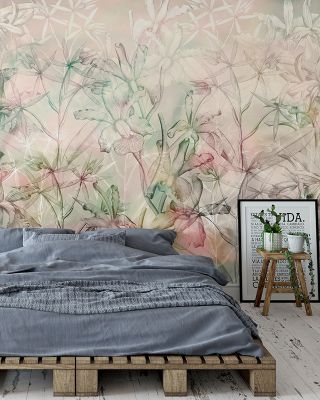 Orchid Mirage Abstract Wallpaper