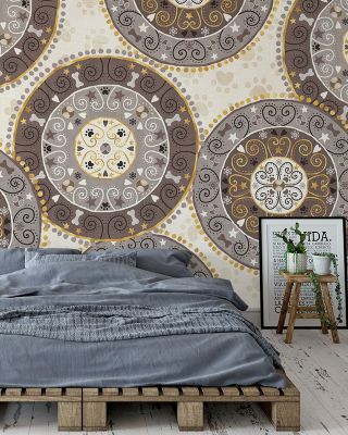 Otomi Dogs VI Neutral Scenic Wallpaper