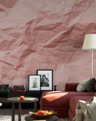 Paper Wrinkles Abstract Wallpaper