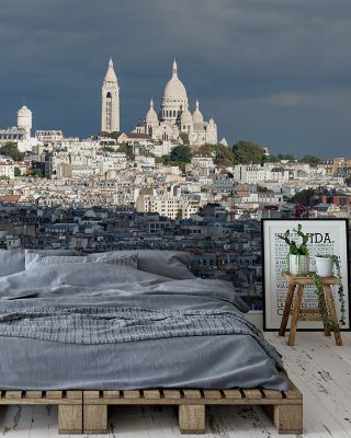 Sacré-Cœur de Montmartre Scenic Wallpaper