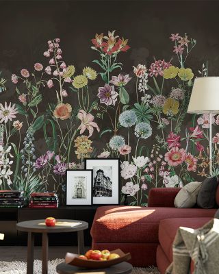 Summer Meadow Floral Wallpaper