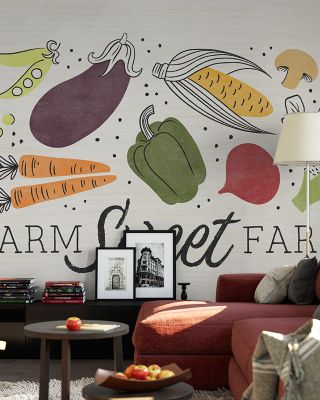 Sweet Farm Scenic Wallpaper