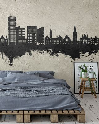Swindon England Skyline Concrete Wallpaper