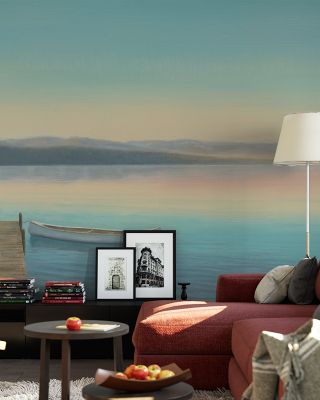 Zen Canoe I Scenic Wallpaper
