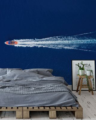 40 Knots Nautical-Themed Wallpaper