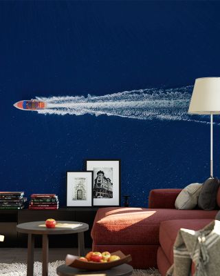 40 Knots Nautical-Themed Wallpaper