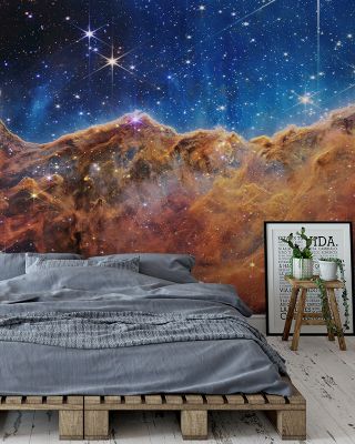 Carina Nebula Cosmic Art Wallpaper