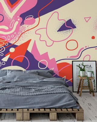 Escena Modern Abstract Wallpaper