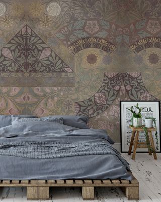 Ornament Hall Classic Decorative Wallpaper