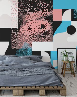 Transisition Texture Modern Abstract Wallpaper