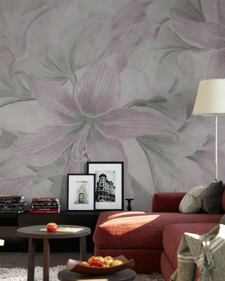 Amarantus Dream Serene Floral Wallpaper
