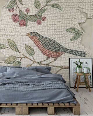 Ancient Mosaic Art Wallpaper
