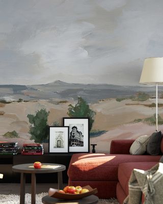 Arid Desert Landscape Wallpaper