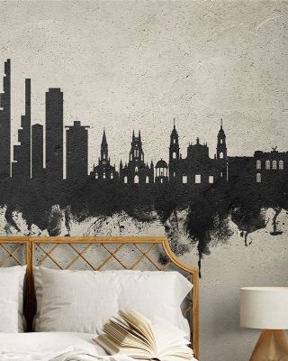 Bogotá Colombia Skyline Concrete Wallpaper