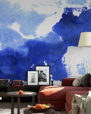 Denim Cloud Abstract Wallpaper