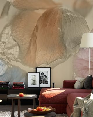 Ethereal Orchids Floral Wallpaper