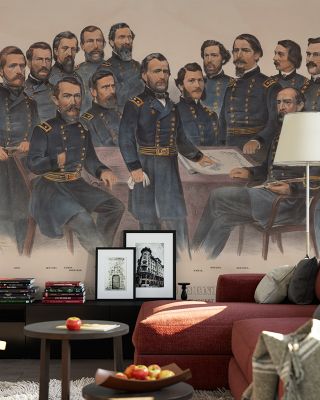 Grant and his Generals Historical Wallpaper