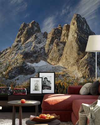 Liberty Bell Mountain Scenic Wallpaper
