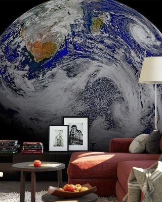 Planet Earth, Southern Africa And Surrounding Oceans Scenic Wallpaper