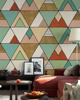 Southwest Geo X Abstract Wallpaper