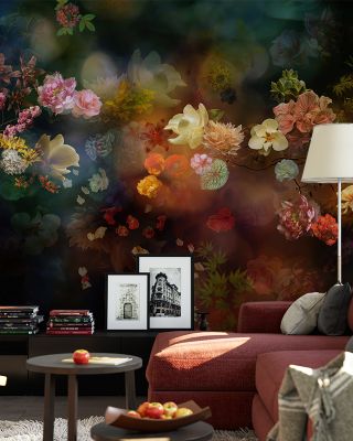 Spring Magic Floral Wallpaper