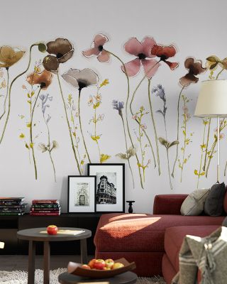 Sweet Spring Floral Wallpaper