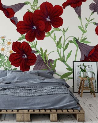Tanigami Matricaria Floral Wallpaper