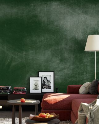 Washed Green Abstract Wallpaper