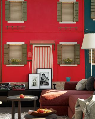 Windows of Burano VI Scenic Wallpaper