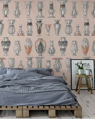 Art Vase Classic Artistic Wallpaper
