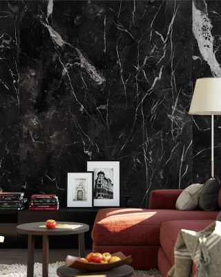 Black Marble Luxurious Stone Wallpaper