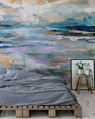 Coastal View Serene Seaside Wallpaper