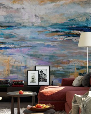 Coastal View Serene Seaside Wallpaper