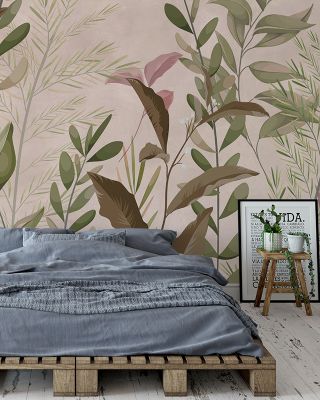 First Spring Sprout Fresh Botanical Wallpaper