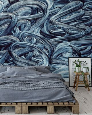 In And Out Geometric Abstract Wallpaper