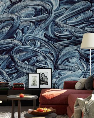 In And Out Geometric Abstract Wallpaper