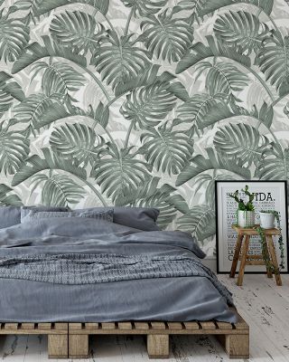 Lost in the Jungle Exotic Tropical Wallpaper
