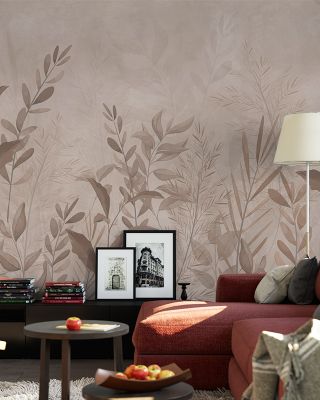 Meadow Grass Lush Botanical Wallpaper