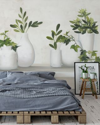 Plant After Plant Lush Botanical Wallpaper