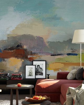 Sandy Road II Serene Coastal Wallpaper